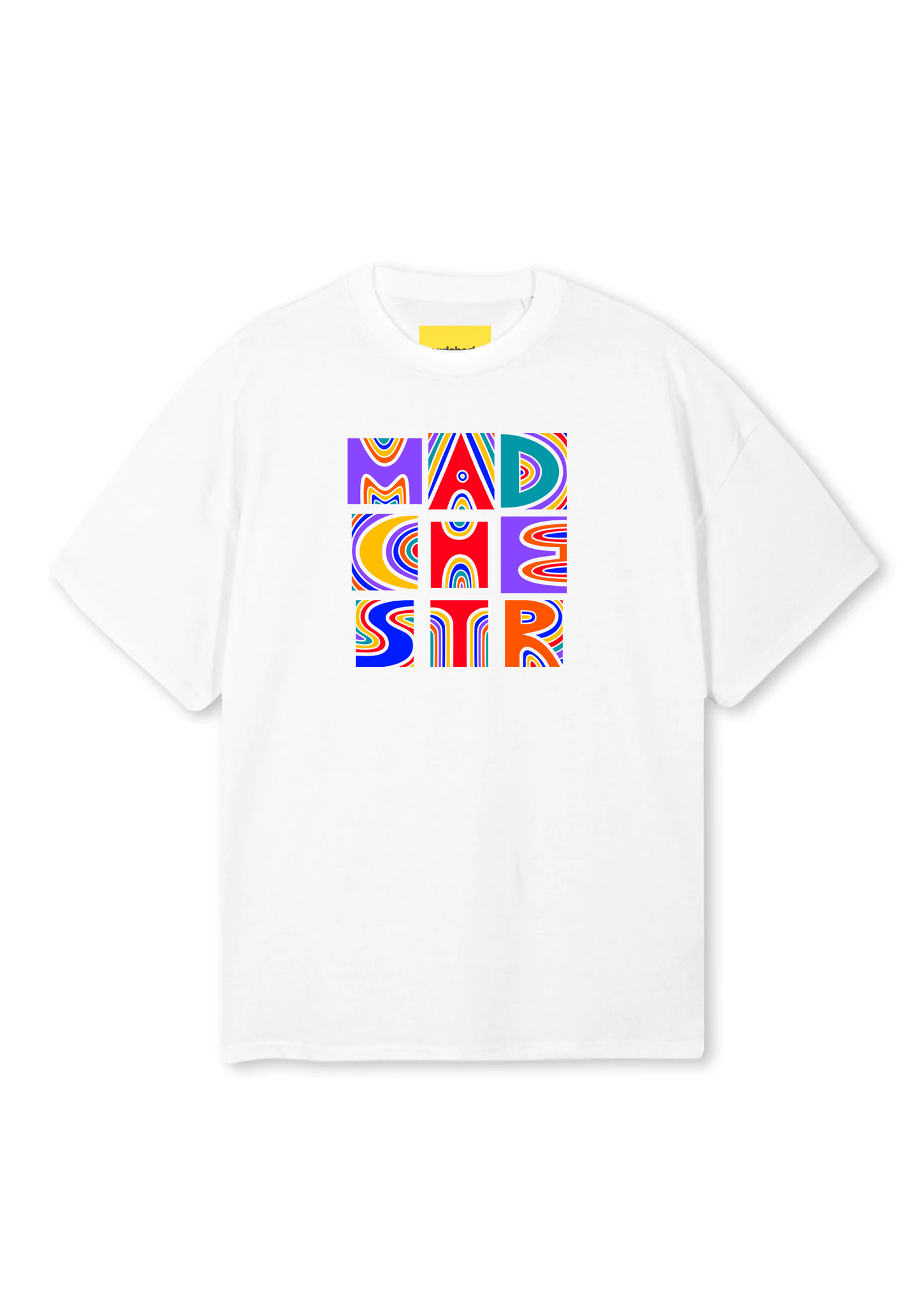 MADCHESTER ACID ART SQUARE TEE