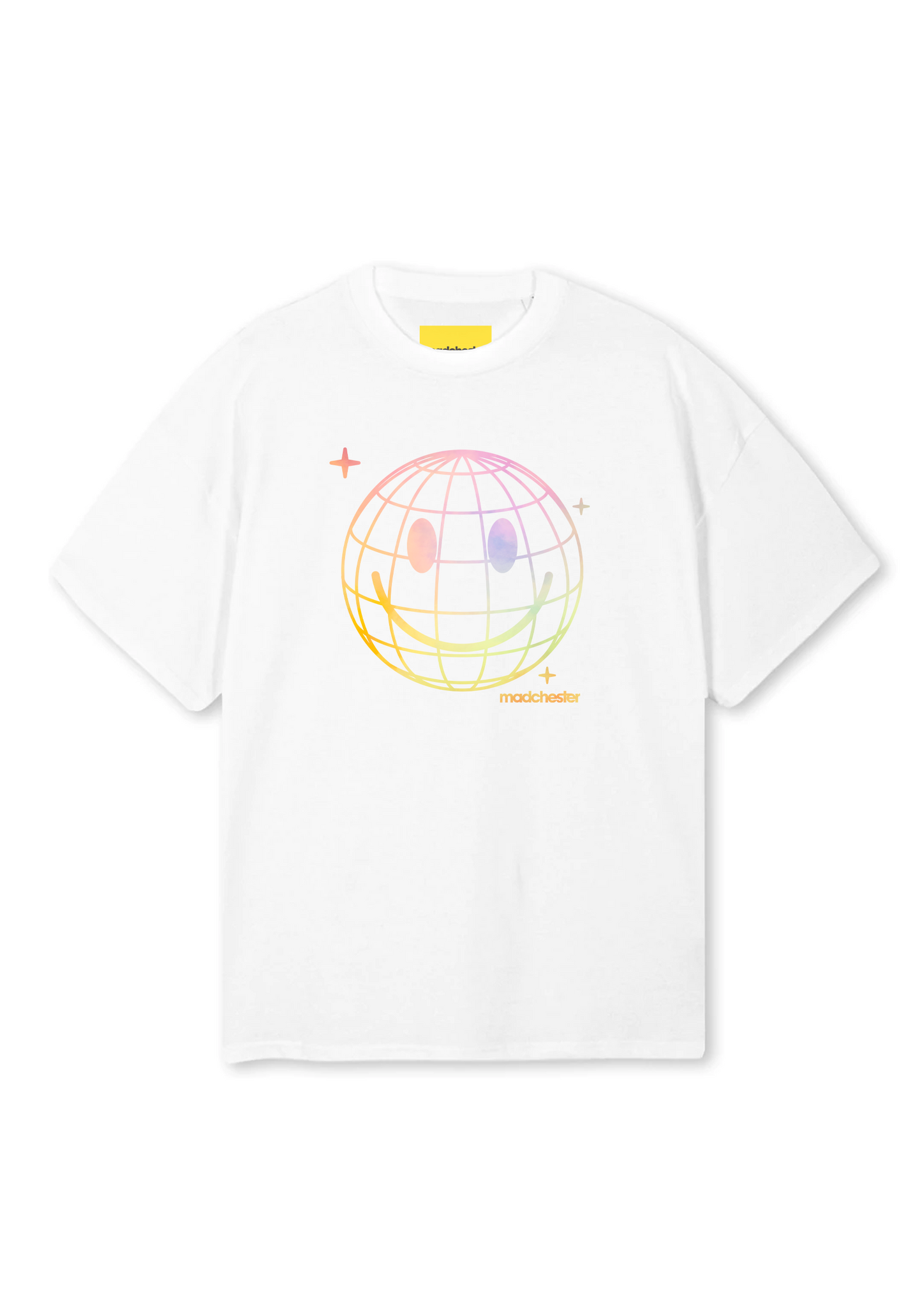 WORLD SMILES ORANGES PRINT TEE