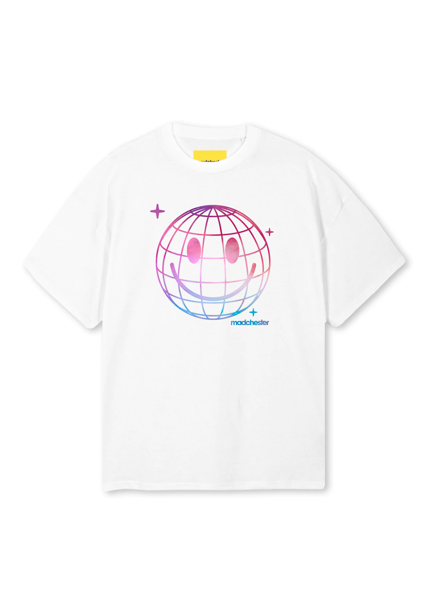 WORLD SMILES PURPLES PRINT TEE