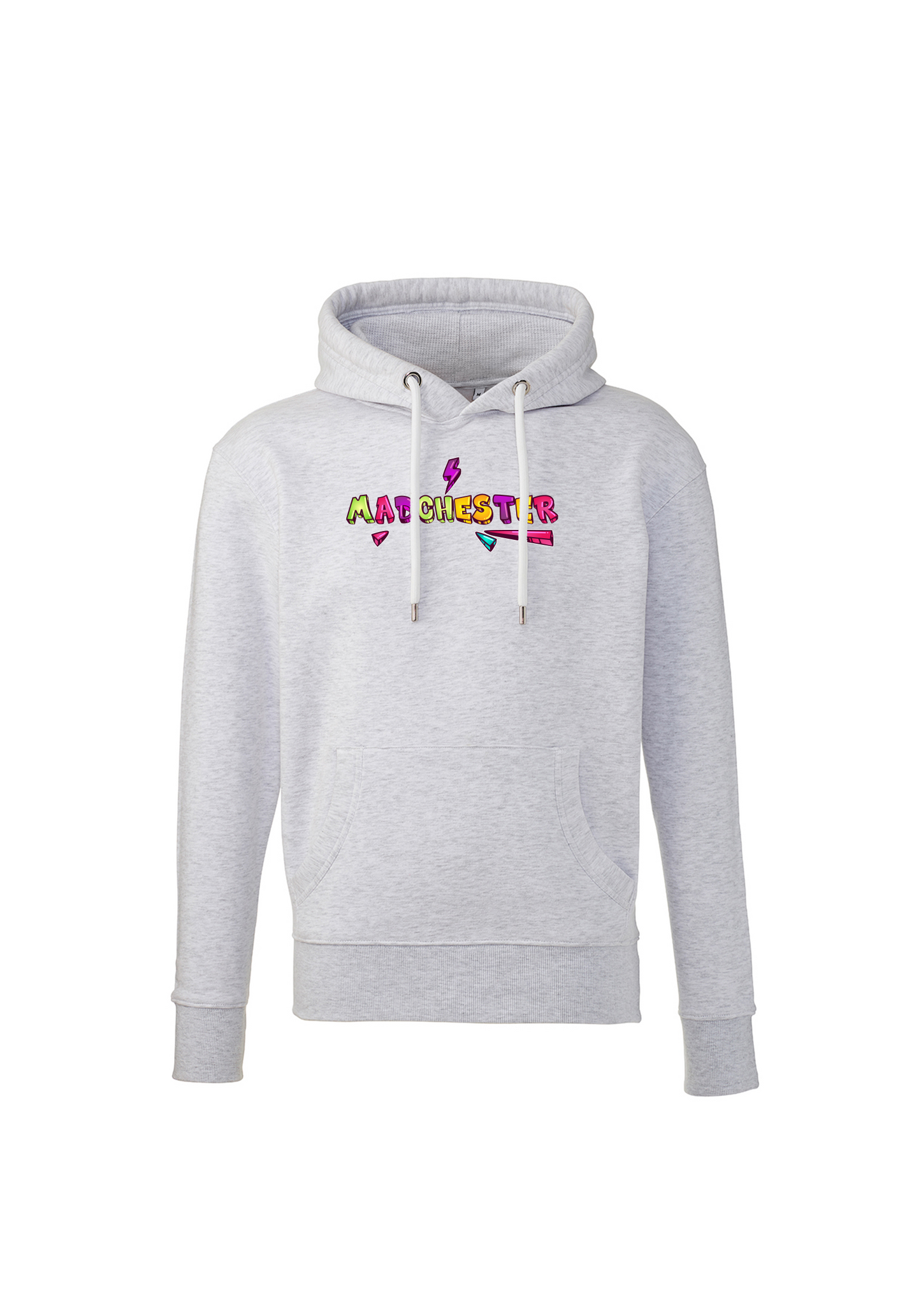 MADCHESTER CRYSTALS CREST PRINT HOOD