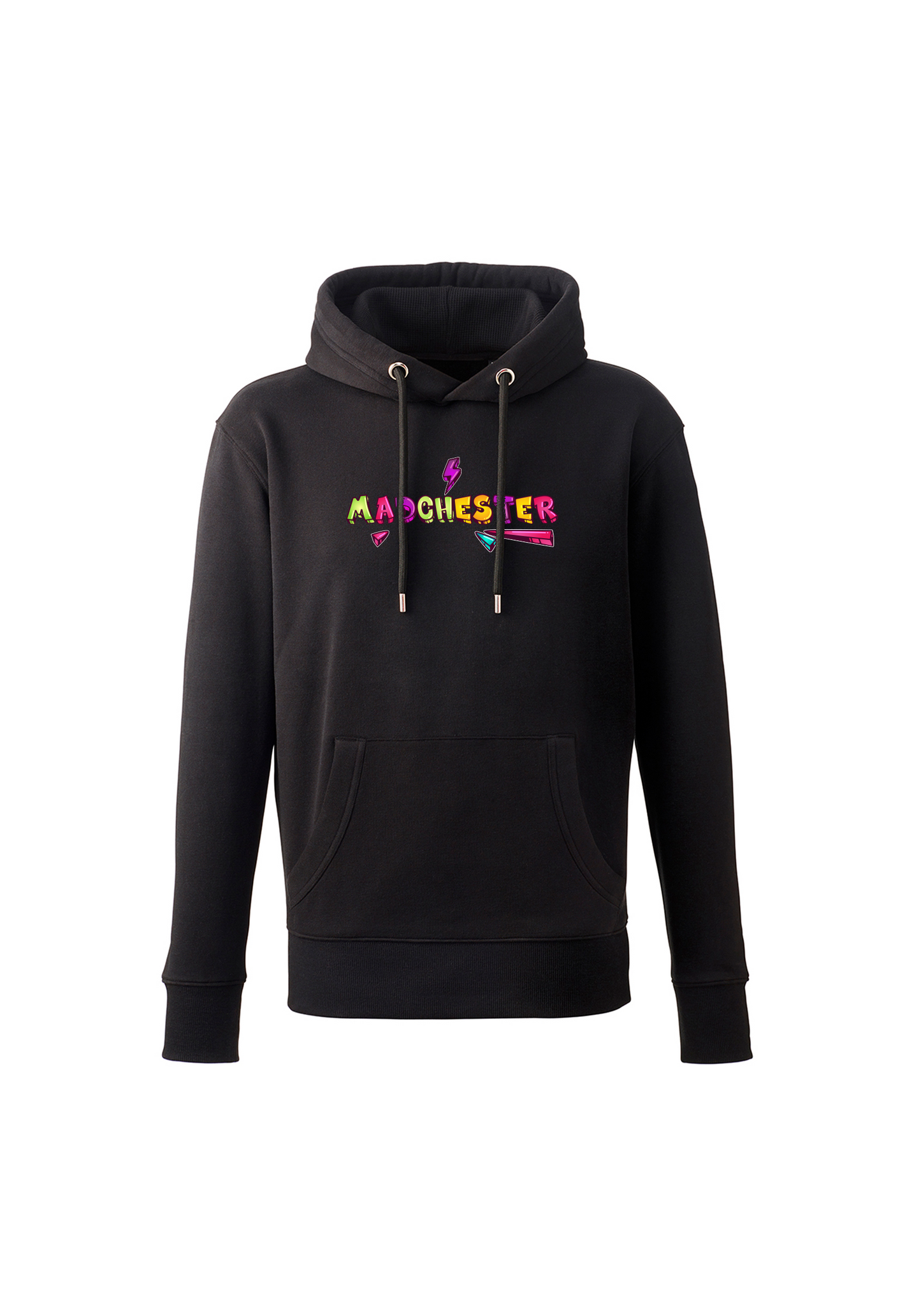MADCHESTER CRYSTALS CREST PRINT HOOD