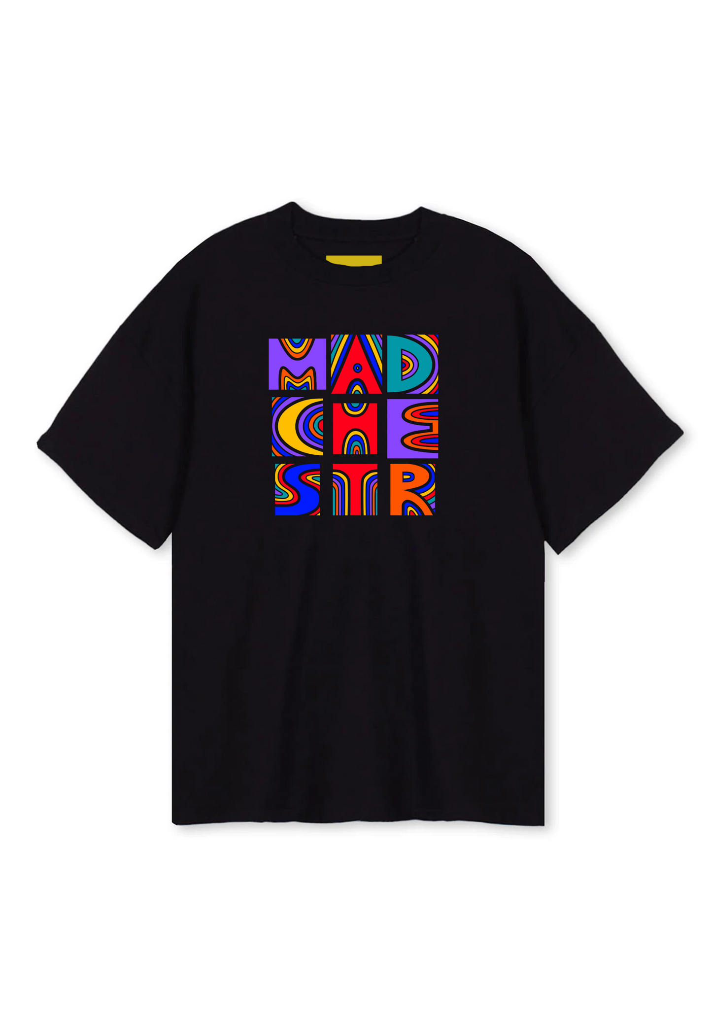 MADCHESTER ACID ART SQUARE TEE